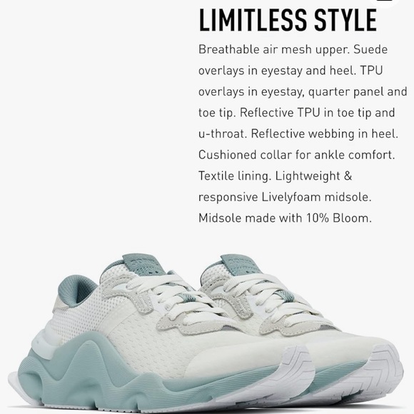 Sorel Women's Kinetic RNEGD Lace Shoes size 8 - Picture 5 of 7